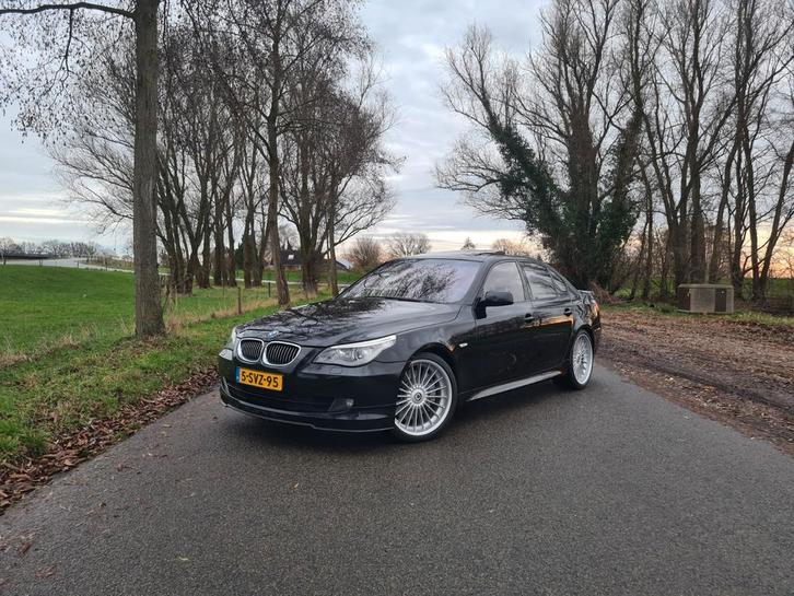 BMW Alpina B5s 531pk 2008 Zwart Lci Aut 2e Eigenaar Voll, Auto's, Alpina, Bedrijf, Te koop, B5, ABS, Adaptieve lichten, Airbags