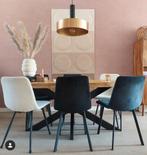 Eettafel (ovaal), Huis en Inrichting, Tafels | Eettafels, 200 cm of meer, Zo goed als nieuw, Vijf personen of meer, Ovaal