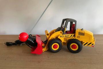 Stoere gerestylde Playmobil graafmachine lamp beschikbaar voor biedingen