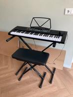 Max KB4 Keyboard - 61 toetsen, met kruk/standaard/lesboeken, Overige merken, 61 toetsen, Ophalen of Verzenden, Zo goed als nieuw