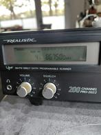 Realistic scanner 200 kanalen, Telecommunicatie, Ophalen of Verzenden, Gebruikt, Ontvanger