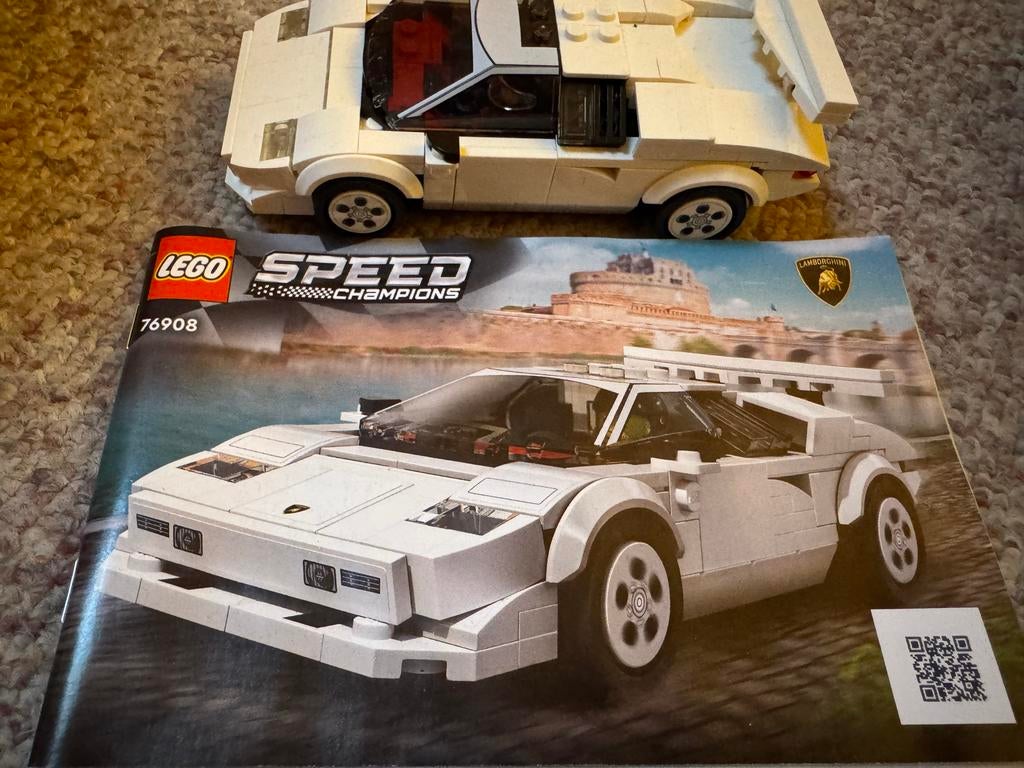 Lego Speed Champions Lamborghini 76908, Kinderen en Baby's, Speelgoed | Duplo en Lego, Ophalen of Verzenden, Zo goed als nieuw