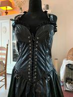 Aderlass Gothic Jurk, Zwart, Zo goed als nieuw, Onder de knie, Ophalen