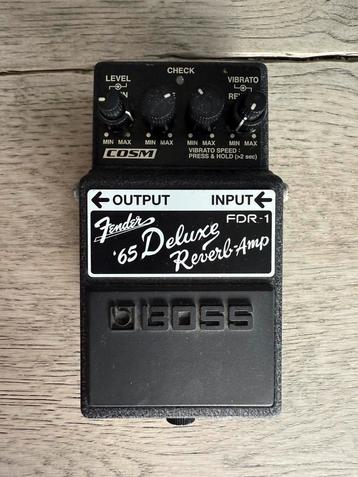 Boss FDR-1 Fender 65 Deluxe Reverb pedaal beschikbaar voor biedingen