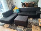 Grote Hoekbank - antraciet, Huis en Inrichting, Banken | Bankstellen, Ophalen, 250 tot 300 cm, Gebruikt, Hoekbank