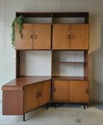Vintage modulaire teak wand kast jaren '60 stijl Simpla Lux, Ophalen of Verzenden
