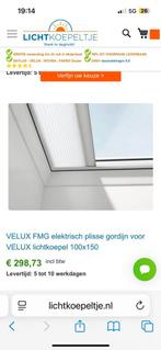 Velux binnenzonwering elektrisch, Huis en Inrichting, Ophalen of Verzenden, Nieuw