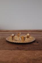 Messing kandelaar kerst, Ophalen of Verzenden