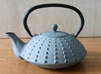 Japanse gietijzeren theepot Buddha lounge grijs 0,6 liter, Overige materialen, Overige typen, Ophalen of Verzenden, Zo goed als nieuw