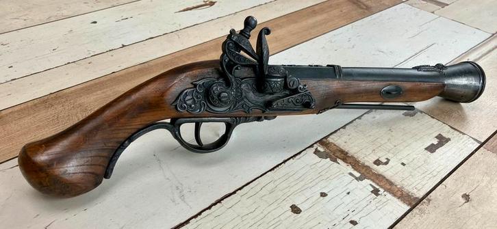 Antiek vuursteen pistool, Antiek en Kunst, Antiek | Overige Antiek, Ophalen of Verzenden