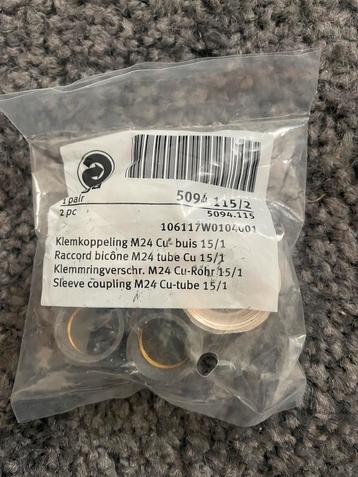5 x set Jaga koppelingen M24 - 5094.115 en (.316) - nieuw beschikbaar voor biedingen