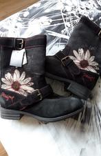 Desiqual laarsjes maat 37, Desiqual, Verzenden, Zwart, Lage of Enkellaarzen