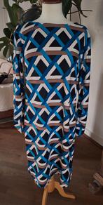 Zgan, prachtige jurk Via Fillungo, XL, Maat 46/48 (XL) of groter, Ophalen of Verzenden, Zo goed als nieuw, Knielengte