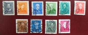 Hongarije : serie portretten 1932 incompleet beschikbaar voor biedingen