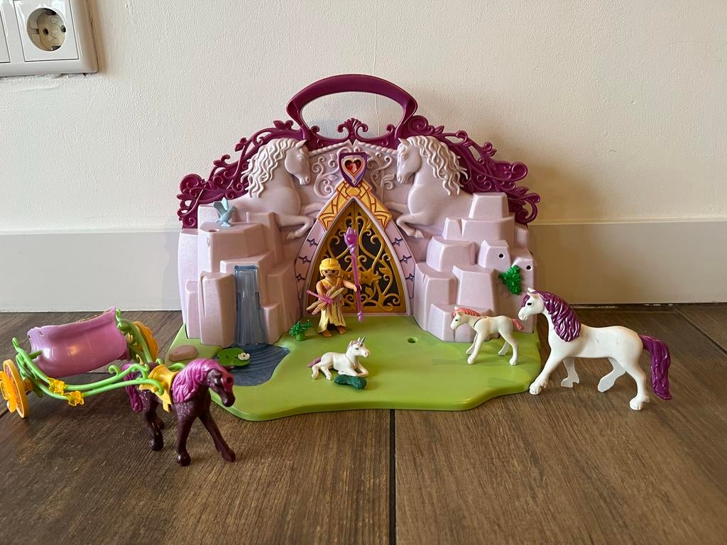 Playmobil Feeënkoffer met Paarden, Ophalen, Zo goed als nieuw, Complete set
