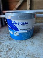 Sigma Sigmatex Superlatex Mat RAL9010 - Nieuw!, Ophalen, 5 tot 10 liter, Wit, Nieuw