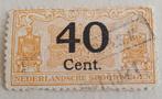 1 spoorwegzegel Nederland, Ophalen of Verzenden, T/m 1940, Gestempeld