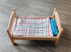 Poppenbed met beddengoed (IKEA), Kinderen en Baby's, Speelgoed | Poppen, Ophalen of Verzenden, Zo goed als nieuw, Overige typen