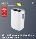 Airconditioning Inventum AC125W 12.000 BTU, Ophalen, Zo goed als nieuw, Ventileren, Afstandsbediening