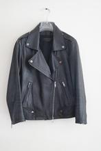 ENES Leren Biker-Jacket Maat 36, Verzenden, Zo goed als nieuw, Maat 36 (S), Zwart