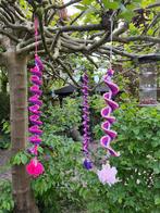 Windspinner setje 3 roze paars feest slingers decoratie, Ophalen of Verzenden, Nieuw
