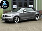 BMW 1-serie Cabrio 118i High Executive | Leder | Stoelverwar, Euro 5, Achterwielaandrijving, Zwart, Cabriolet