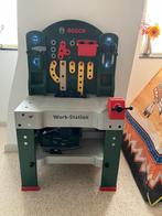 Bosch werkbank kinderen met gereedschapkoffer, Ophalen, Zo goed als nieuw