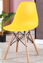 2 Vitra Eames DSW stoelen replica, Huis en Inrichting, Stoelen, Ophalen of Verzenden, Zo goed als nieuw, Wit