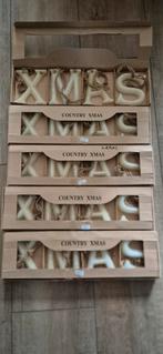 5 dozen Country XMAS letters van RM., Ophalen of Verzenden, Zo goed als nieuw