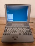 Toshiba tecra 730cdt met adapter Windows 95 vintage laptop, Computers en Software, Vintage Computers, Ophalen of Verzenden