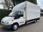 Ford Transit 350L 2.4 TDCI , dubbellucht , meubelbak + laadk, Gebruikt, 4 cilinders, Wit, Origineel Nederlands
