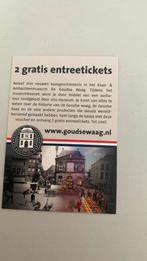 2 gratis entreetickets goudse Waag, Tickets en Kaartjes, Kortingen en Cadeaubonnen
