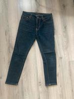 Nudie jeans donkere wassing, maat W29 L28, Ophalen of Verzenden, Zo goed als nieuw, Blauw, W28 - W29 (confectie 36)