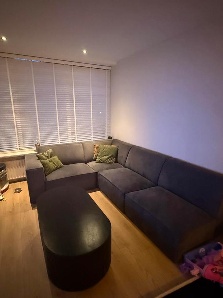 Bank te koop, Huis en Inrichting, Banken | Complete zithoeken, Gebruikt, Stof, Ophalen