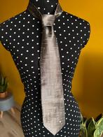 Versace Classic V2 Zijden Stropdas, Ophalen of Verzenden, Zo goed als nieuw, Bruin, Met patroon