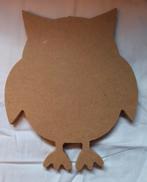 Knutsel Houten uil om te versieren, Ophalen of Verzenden, Nieuw, Materiaal