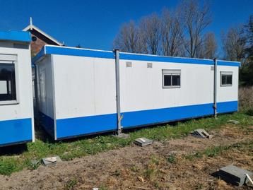 Bouwkeet 10x3 meter 5 Ramen Rolluiken beschikbaar voor biedingen