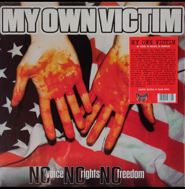 My Own Victim – No Voice, No Rights, No Freedom LP, Cd's en Dvd's, Vinyl | Hardrock en Metal, Nieuw in verpakking, Ophalen of Verzenden