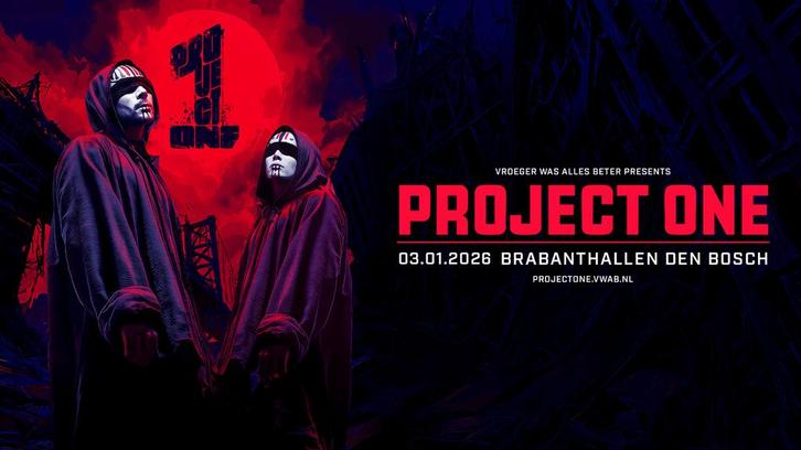 Kaartje VWAB - Project one 3 Januari 2026, Tickets en Kaartjes, Evenementen en Festivals, Eén persoon