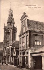 Monnickendam - Waag en Oude Toren, Verzamelen, Ansichtkaarten | Nederland, Verzenden, 1920 tot 1940, Ongelopen, Noord-Holland