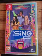 Let's Sing 2026, Nintendo Switch, Muziek, 1 speler, Ophalen of Verzenden, Zo goed als nieuw