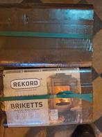 Bruinkool briketten, blijven lang gloeien, Tuin en Terras, Minder dan 3 m³, Ophalen, Blokken