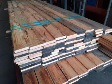 Gebruikte partij Douglas plank en latten 200 tm 280 cm 122st beschikbaar voor biedingen