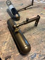 Vintage Messing Wandlampen Set - Jaren 60/70 Designlampen, Ophalen of Verzenden