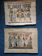 2 Pyrografie - inkt tekeningen op hout., Huis en Inrichting, Minder dan 50 cm, Tekening, Ophalen of Verzenden, Zo goed als nieuw