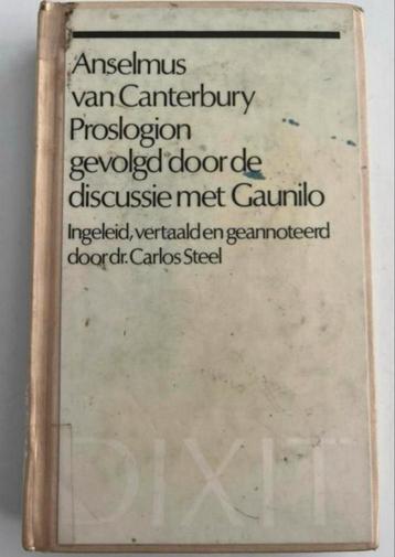 ANSELMUS VAN CANTERBURY PROSLOGION GEVOLGD DOOR DE DISCUSSIE beschikbaar voor biedingen