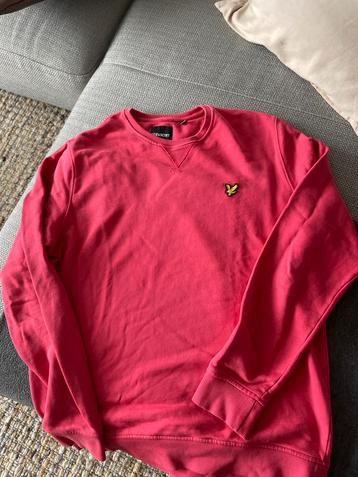 Lyle & Scott Trui - Maat M - Rood beschikbaar voor biedingen