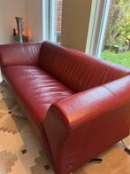 Rolf Benz leren 3-zits bank, Ophalen, Gebruikt, 150 tot 200 cm, Driepersoons