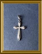 Zilveren hanger: kruisje, Ophalen of Verzenden, Zilver, Hanger