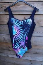 Badpak blauw/ roze Lentiggini mt 44C Vaste prijs, Lentiginni, Blauw, Badpak, Ophalen of Verzenden